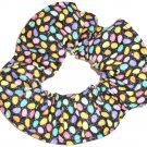 Jelly Beans Black Glitter Fabric Hair Scrunchie Ties Pony Tail Holder Tie Scrunchies by Sherry Jelly Beans Black Glitter Fabric Hair Scrunchie Ties Pony Tail Holder Tie Scrunchies by Sherry