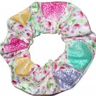 Easter Eggs Floral White Fabric Hair Scrunchie Ties Pony Tail Holder Tie Scrunchies by Sherry Easter Eggs Floral White Fabric Hair Scrunchie Ties Pony Tail Holder Tie Scrunchies by Sherry