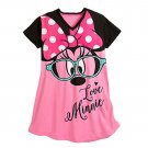 Disney Store Minnie Mouse Ladies Nightshirt Nightgown Pink Size XS/S