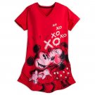 Disney Store Minnie Mickey Mouse Ladies Nightshirt Nightgown Red Size XS/S Disney Store Minnie Mickey Mouse Ladies Nightshirt Nightgown Red Size XS/S