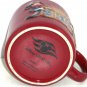 Disney Cruise Line Coffee Mug Cup 2013 Mickey Mouse Donald Duck Maroon