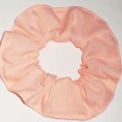 Peach Light Orange Cotton Fabric Hair Ties Scrunchie Scrunchies by Sherry Peach Light Orange Cotton Fabric Hair Ties Scrunchie Scrunchies by Sherry