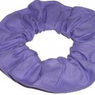 Purple Cotton Fabric Hair Ties Scrunchie Scrunchies by Sherry