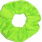 Lime Green Cotton Fabric Hair Scrunchie Tie Ponytail Holder Scrunchies by Sherry
