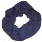 Navy Blue Cotton Fabric Hair Scrunchie Scrunchies by Sherry Navy Blue Cotton Fabric Hair Scrunchie Scrunchies by Sherry