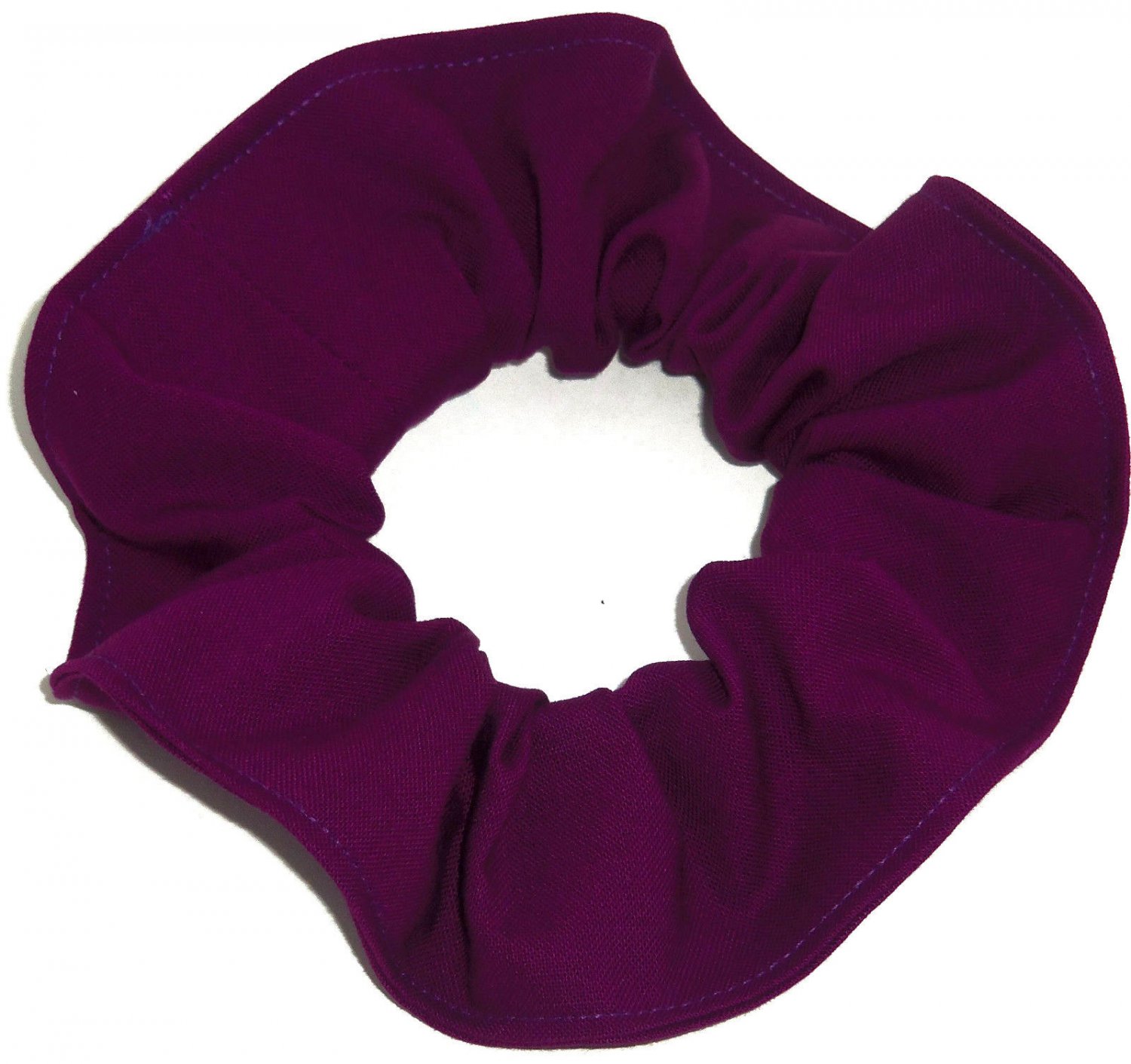 Berry cotton fabric hair ties scrunchie scrunchies by sherry