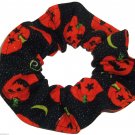 Halloween Pumpkins Black Gold Glitter Fabric hair Scurnchie Scrunchies by Sherry Halloween Pumpkins Black Gold Glitter Fabric hair Scurnchie Scrunchies by Sherry