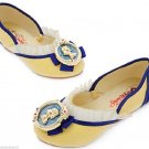Disney Store Costume Shoes Girls Snow White Size 9/10 Disney Store Costume Shoes Girls Snow White Size 9/10