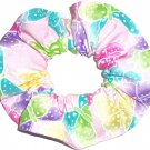 Butterflies Butterfly Glitter Fabric Hair Scrunchie Ties Scrunchies by Sherry