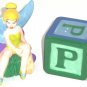Disney Tinker Bell Salt Pepper Shakers Ball Yarn Sewing Buttons New