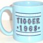 Disney Store Tigger Coffee Mug Friendly 1968 Blue Tea Soup  Cup