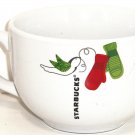 Starbucks Coffee Mug 2011 21.9 ozs Christmas Holiday Red Green Mittens Bird Starbucks Coffee Mug 2011 21.9 ozs Christmas Holiday Red Green Mittens Bird