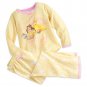 Disney Store Belle Sleep Set Pajamas Princess Yellow 2016 Size 7/8
