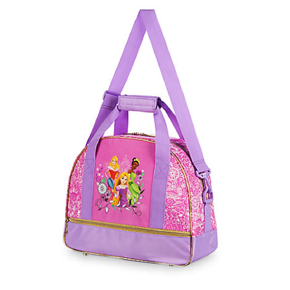 Disney Store Princess Ballet Bag Cheer Duffle Aurora Rapunzel Belle