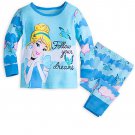 Disney Store Cinderella PJ Pals for Baby Pajamas 0-3 Months