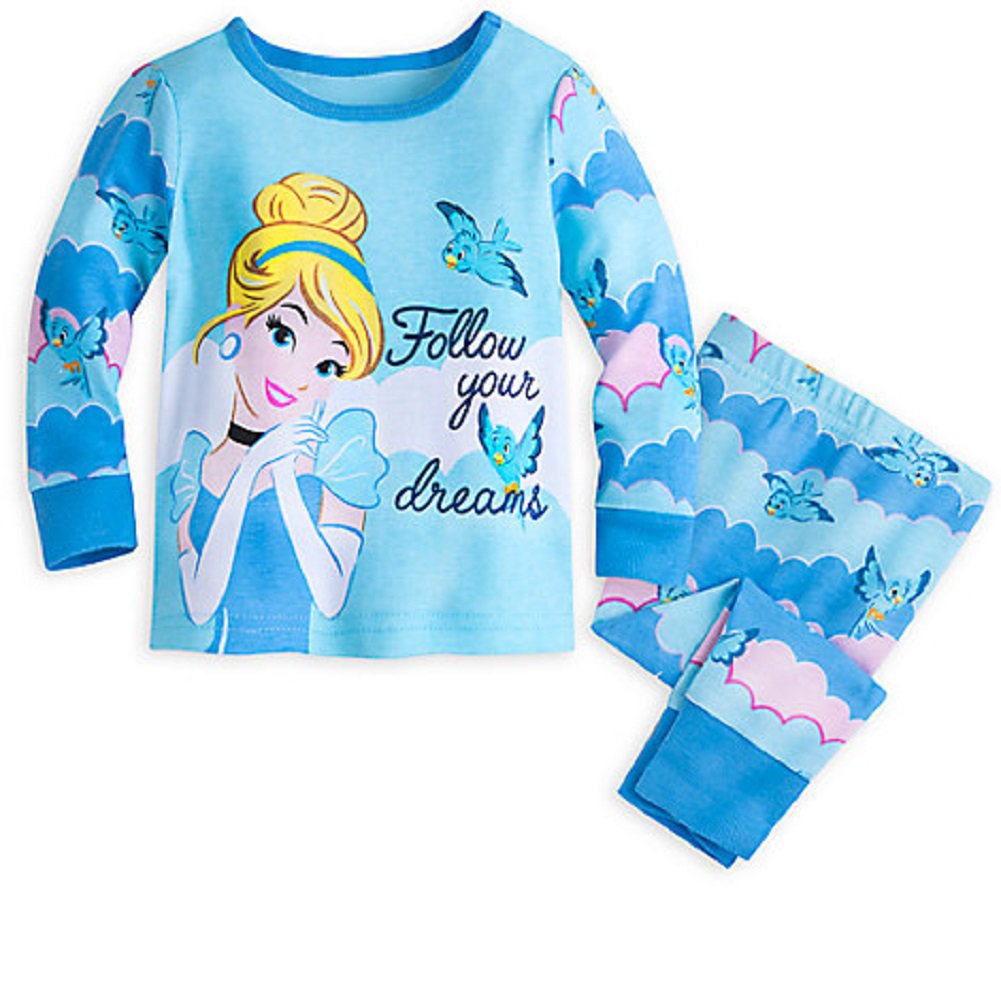 Disney Store Cinderella PJ Pals for Baby Pajamas 912 Months