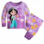 Disney Store Jasmine PJ Pals for Baby Pajamas 0-3 Months