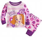 Disney Store Lady and the Tramp PJ Pals for Baby Pajamas 6-9 Months