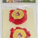 Disney Princess Girls Hair Clips Accessories Belle New Theme Parks