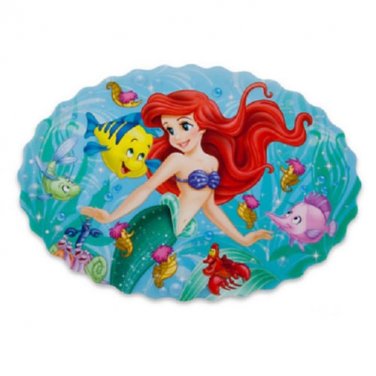 Disney Store Ariel Placemat Little Mermaid Flounder Meal Time Magic New