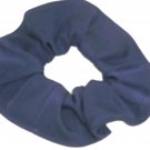 Navy Blue Simply Silky Hair Scrunchie Scrunchies by Sherry