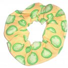 Frogs Hair Scrunchie Green Yellow Fabric Ties Scrunchies by Sherry Frogs Hair Scrunchie Green Yellow Fabric Ties Scrunchies by Sherry