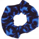 Biker Blue Flames Hair Scrunchie Scrunchies by Sherry Biker Blue Flames Hair Scrunchie Scrunchies by Sherry