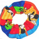 Disney Mickey Mouse & Pluto Patchwork Fabric Hair Scrunchie Scrunchies by Sherry Disney Mickey Mouse & Pluto Patchwork Fabric Hair Scrunchie Scrunchies by Sherry