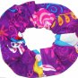 Disney Alice in Wonderland Cheshire Cat Purple Fabric hair Scurnchie Scrunchies by Sherry