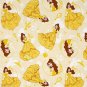 Disney Belle Beauty and the Beast Yellow Fabric hair Scurnchie Scrunchies by Sherry