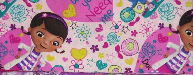 Disney Doc McStuffins Fabric Hair Scurnchie Scrunchies by Sherry