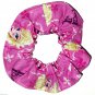 Disney Frozen Elsa Anna Pink Fabric hair Scurnchie Scrunchies by Sherry
