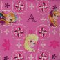 Disney Frozen Elsa Anna Pink Fabric hair Scurnchie Scrunchies by Sherry