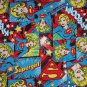 Disney Marvel Supergirl Fabric hair Scurnchie Scrunchies by Sherry