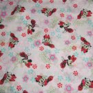 Disney Minnie Mouse Floral Pink Fabric hair Scurnchie Scrunchies by Sherry