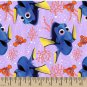 Disney Finding Dory Purple Fabric hair Scrunchie Scrunchies by Sherry