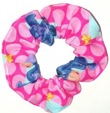 Disney Winnie the Pooh Eeyore Pink Fabric hair Scurnchie Scrunchies by Sherry