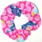 Disney Winnie the Pooh Eeyore Pink Fabric hair Scurnchie Scrunchies by Sherry