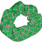 Candy Canes Christmas Holiday Green Lattice Fabric Hair Scrunchie Ties Scrunchies by Sherry Candy Canes Christmas Holiday Green Lattice Fabric Hair Scrunchie Ties Scrunchies by Sherry