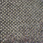 Gold Black Sequin Dots Fabric Hair Scrunchis Scrunchies by Sherry