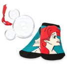 Disney Store Socks Ladies Ariel Eric The Little Mermaid Ornament Size 4-10 Disney Store Socks Ladies Ariel Eric The Little Mermaid Ornament Size 4-10