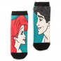 Disney Store Socks Ladies Ariel Eric The Little Mermaid Ornament Size 4-10