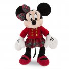 Disney Store Minnie Mouse Christmas Plush Toy Exclusive 2016 Limited New