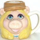 Disney Miss Piggy Coffee Mug Figural The Muffets Ceramic