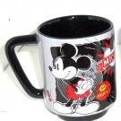 Disney Store Mickey Mouse Mug Cartoon Classic Gray Black Coffee Cup New Disney Store Mickey Mouse Mug Cartoon Classic Gray Black Coffee Cup New