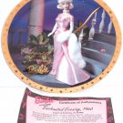 Barbie Enchanted Evening 1960 Collector Plate Enesco Retired Vintage