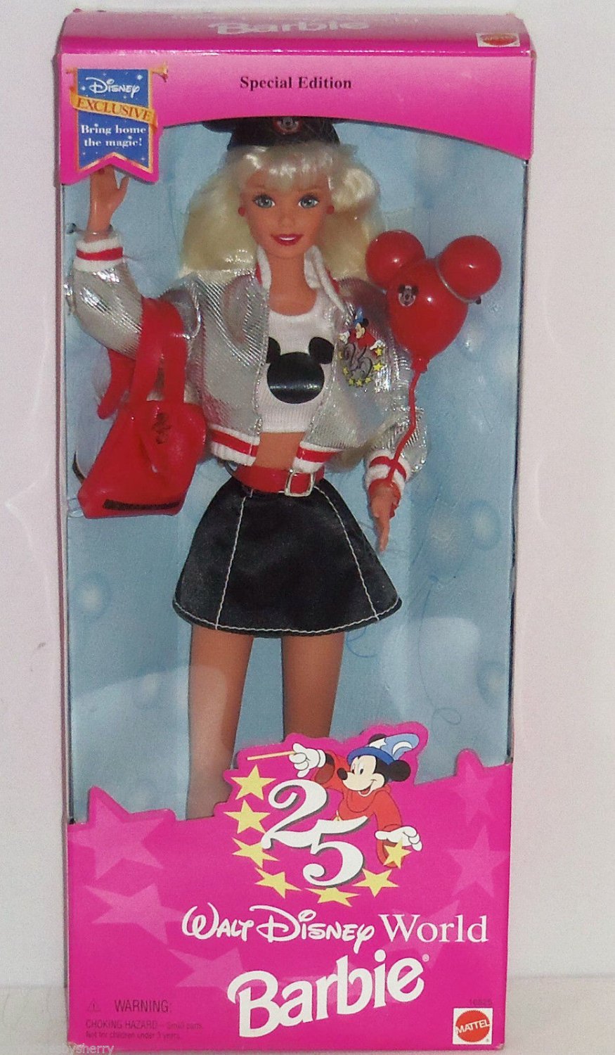walt disney world barbie 25th anniversary