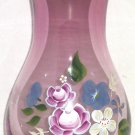 Fenton Amethyst Glass Vase Teleflora Gift Floral Flowers