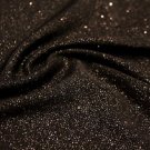 Glitter Knit Hair Scrunchie Scrunchies by Sherry Black