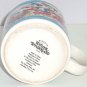 Disney Store Coffe Mug Mickey Mouse Donald Duck Winter Wonderland 1996 Vintage